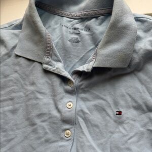 Tommy Hilfiger women’s Sky Blue Polo Shirt